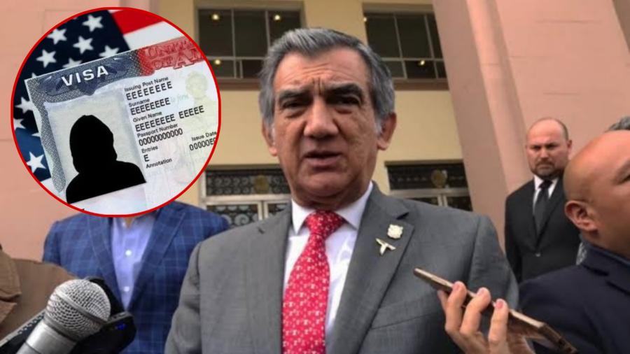 Niega Américo Villarreal cancelación de visa estadounidense