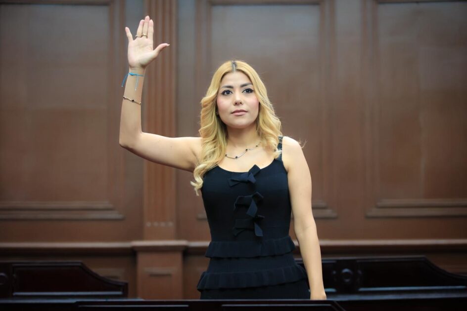 Desde tribuna del Congreso, Sandra Garibay pide justicia para los citricultores de Apatzingán