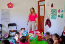 Dayana Pérez Mendoza fortalece la educación inicial en Santa Ana