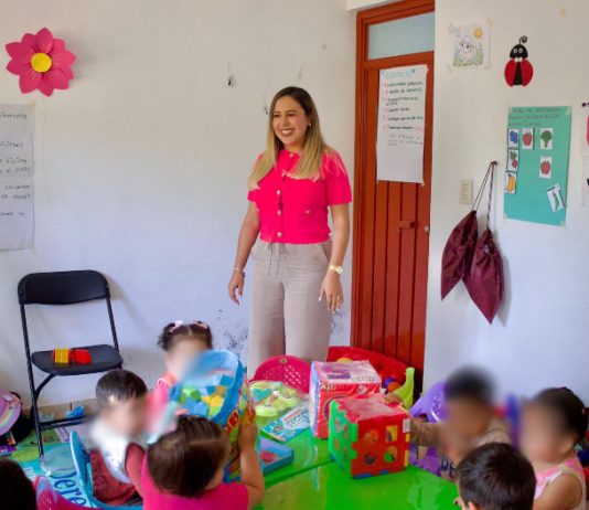Dayana Pérez Mendoza fortalece la educación inicial en Santa Ana