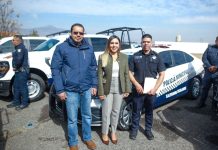 Salvador Escalante fortalece su seguridad con nuevo equipamiento policial: Dayana Pérez