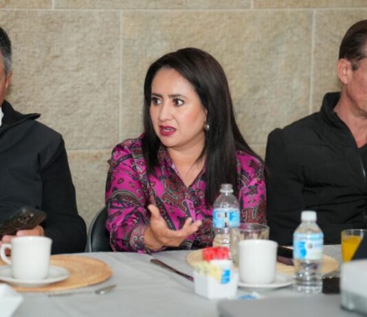 Expone Gladyz Butanda plan de movilidad ante Canadevi Michoacán