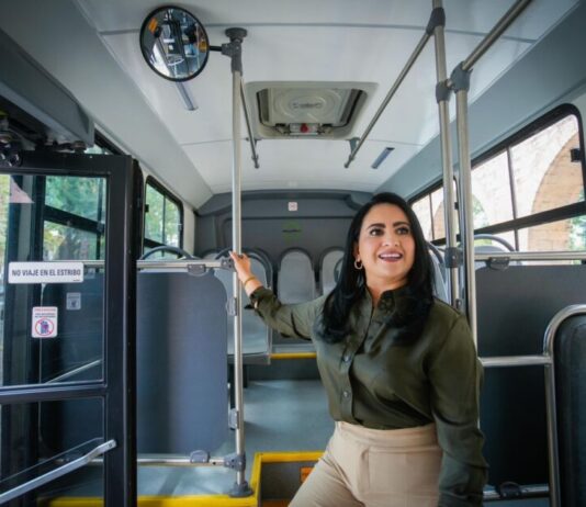 *Gladys Butánda supervisa pruebas de rutas de transporte a Altozano
