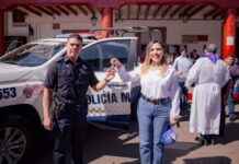 Dayana Pérez fortalece seguridad en Salvador Escalante con más unidades y estado de fuerza sólido