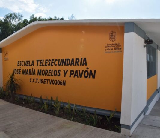 SCOP fortalece la Meseta Purépecha con infraestructura educativa, vial y de seguridad