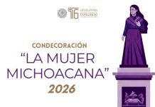 Emite Congreso del Estado convocatoria oficial para la Condecoración “La Mujer Michoacana” 2026