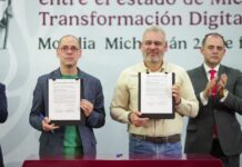 Bedolla y federación refuerzan digitalización para agilizar trámites