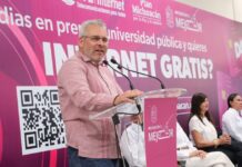 Que ningún estudiante se quede sin internet gratis; en Apatzingán, Bedolla invita a registrarse al Programa Data