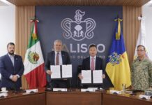 Acuerdan Michoacán y Jalisco reforzar la seguridad en municipios limítrofes