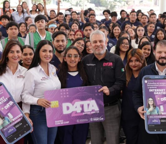 Antes era un gasto, hoy es un derecho; con internet gratis Bedolla transforma educación pública