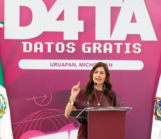 Recibe tu chip D4TA también al interior del estado: Gabriela Molina