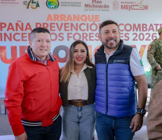 Salvador Escalante se suma a la estrategia estatal contra incendios forestales: Dayana Pérez