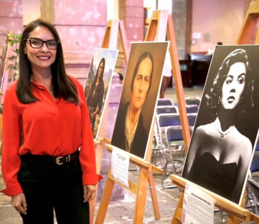 Inaugura Nalleli Pedraza exposición fotográfica en el Congreso para conmemorar a mujeres michoacanas
