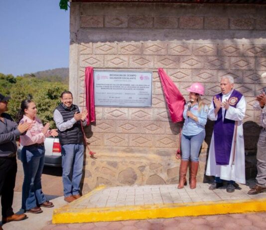 Impulsa Dayana Pérez obras que mejoran la calidad de vida en comunidades de Salvador Escalante