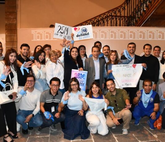 Proponen diputados del PAN declarar el 25 de marzo como Día Estatal de la Vida