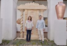 Fabiola Alanís y Toño Mendoza promueven al sector artesanal y llaman a visitar el Tianguis de Domingo de Ramos en Uruapan