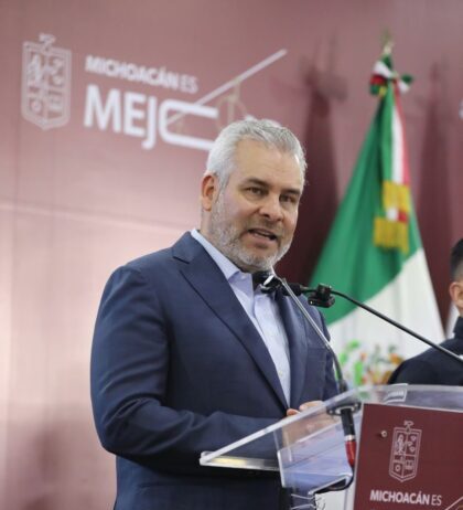 Michoacán, con el promedio más bajo en homicidios dolosos en los últimos 12 años: Bedolla