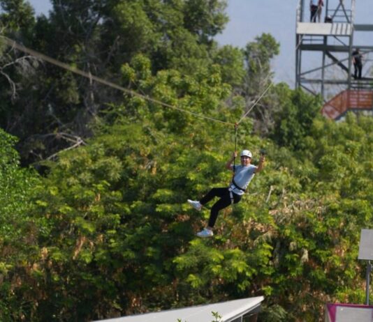 *¡Ya está lista la tirolesa de Chandio!: Gladyz Butanda