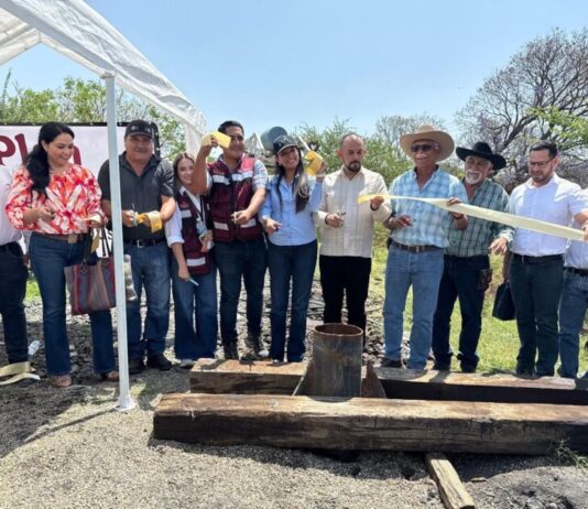 Conagua Michoacán cumple con el derecho al agua; entrega nuevo pozo profundo en Tanhuato