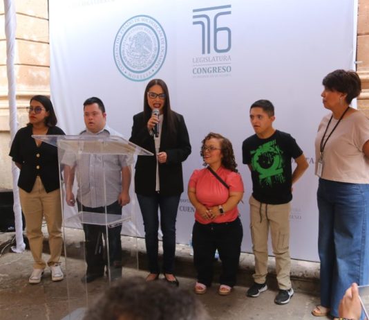 Vamos a institucionalizar el Parlamento con Perspectiva de Discapacidad: Nalleli Pedraza