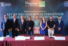 La Ley de Mecanismos Alternativos de Solución evitaría juicios, plantea Juan Antonio Magaña de la Mora en iniciativa