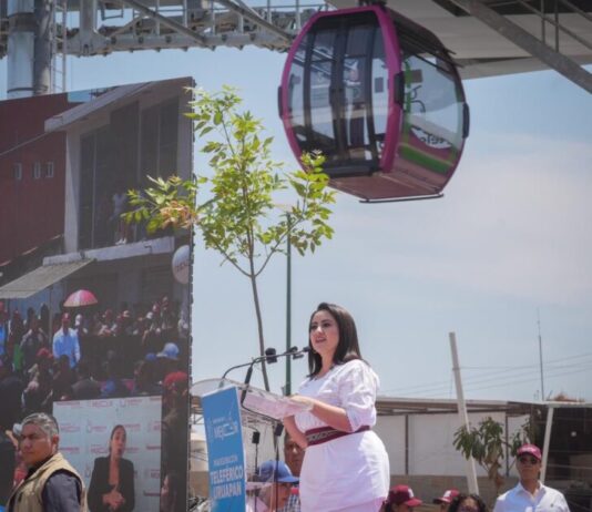 Teleférico pone fin a cinco décadas de abandono en Uruapan: Gladyz Butanda