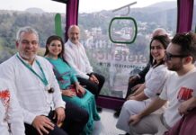 Bedolla visualiza al teleférico de Uruapan como motor económico y turístico