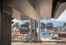 Uruapan vive movilidad de nueva generación a 48 metros de altura