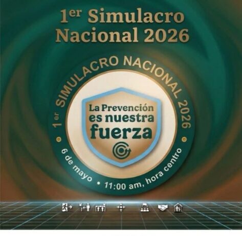 Más de 2 mil 500 inmuebles participarán en Michoacán en el Primer Simulacro Nacional 2026
