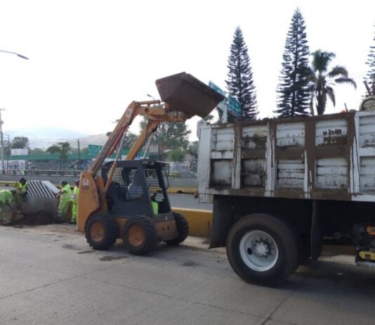 SCOP ha retirado más de 29 metros cúbicos de azolve en Paso Catrinas