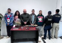 Operativo interinstitucional en Tancítaro deja 5 detenidos y 2 armas aseguradas: SSP