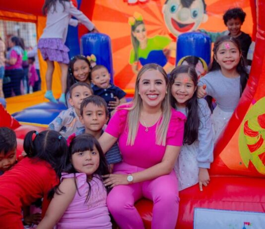 Celebra a la niñez Dayana Pérez con alegría y compromiso en Salvador Escalante