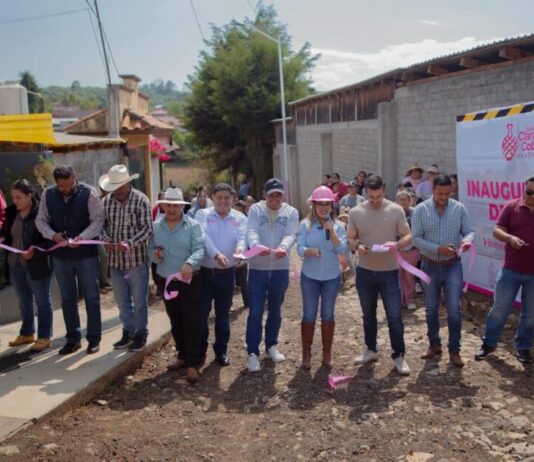 Dayana Pérez entrega obra de empedrado y alumbrado en Iramuco
