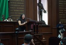 Congreso de Michoacán envía al Congreso de la Unión reforma de Adriana Campos contra explotación laboral y reclutamiento engañoso