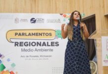 Escuchar a la ciudadanía es fundamental para fortalecer los derechos humanos: Xóchitl Ruiz en Foro Regional en Ario de Rosales