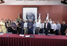Bedolla y alcaldes del PRD trazan ruta para impulsar obras públicas en sus municipios