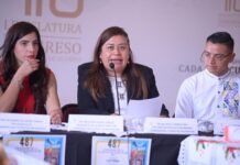 Acompaña Belinda Iturbide presentación de actividades por 487 Aniversario de la Tenencia de Santa Fé del Río