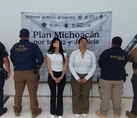 Detienen en Tingambato a 2 mujeres con orden de aprehensión por presunto homicidio