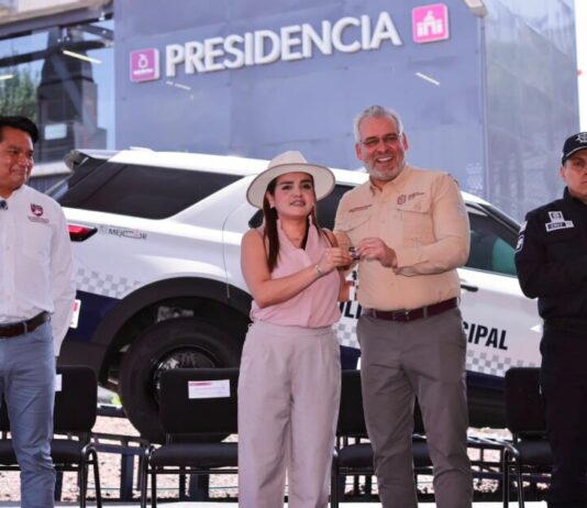 Entrega Bedolla patrullas de última generación para reforzar la seguridad en Uruapan