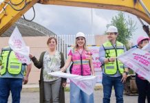 Dayana Pérez Mendoza encabeza arranque de obra integral en la calle Prolongación Hidalgo