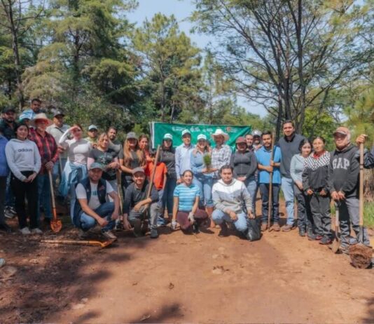 Dayana Pérez fortalece la campaña Reforestando Salvador Escalante junto a ejidatarios de Santa Rosa