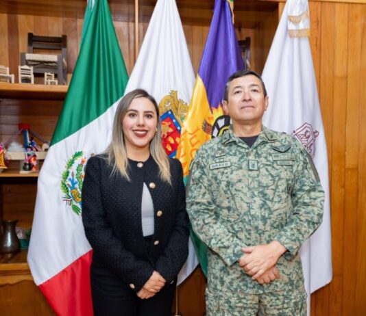 Dayana Pérez fortalece coordinación con los tres órdenes de gobierno; instalarán Base de Operaciones Especiales en Salvador Escalante