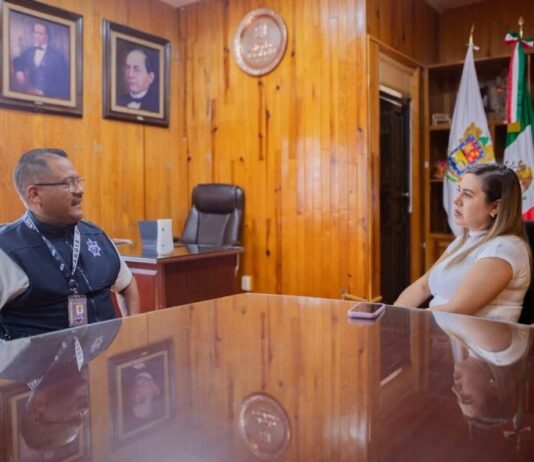 Dayana Pérez fortalece la coordinación institucional para reforzar la seguridad vial en Salvador Escalante