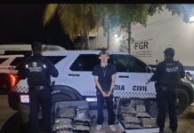 Guardianes del Camino aseguran más de 20 kg de marihuana en Lázaro Cárdenas