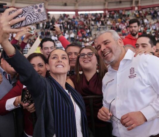 Agradece Bedolla apoyo de la presidenta Sheinbaum para reforzar seguridad en zona aguacatera