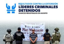 Golpe a la extorsión en la región aguacatera: caen dos presuntos extorsionadores