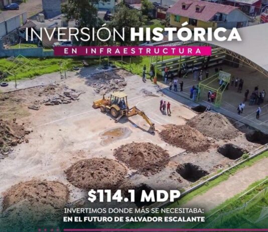 Dayana Pérez impulsa infraestructura con inversión histórica de 114.1 millones de pesos en Salvador Escalante