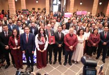 GP de Morena ha convertido demandas sociales del pueblo en derechos: Bugarini al presentar Segundo Informe Legislativo de la fracción