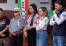 Dayana Pérez Mendoza gestiona alternativas para garantizar el abasto de agua en Ixtaro