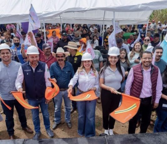 Dayana Pérez impulsa obra histórica de agua potable en Huaniqueo